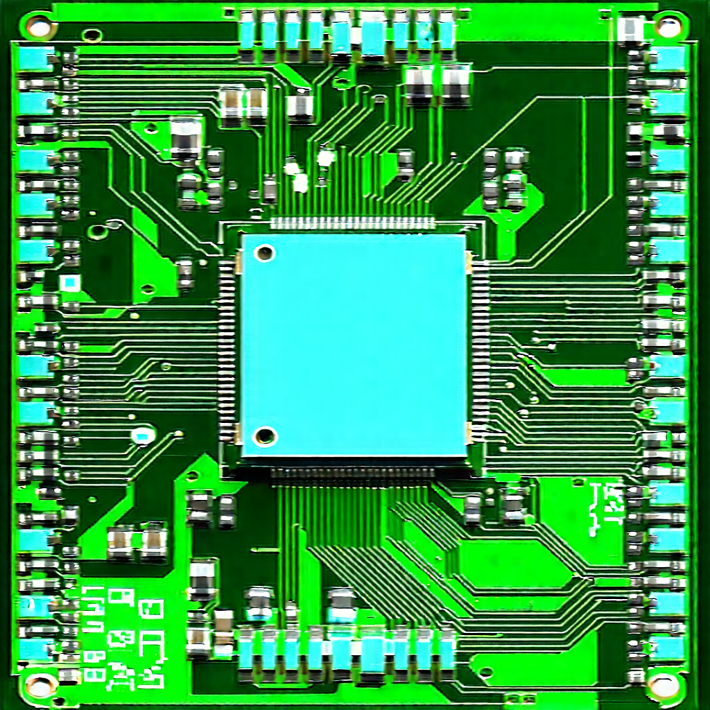 Circuit board with laser scanning
