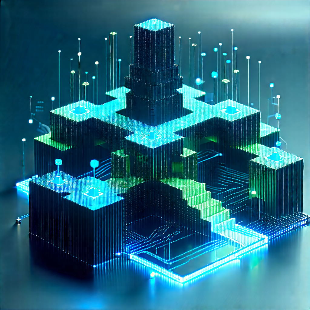 Blockchain network visualization