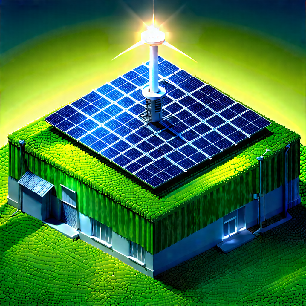 Innovative Renewable Energy Design With Large, Green,