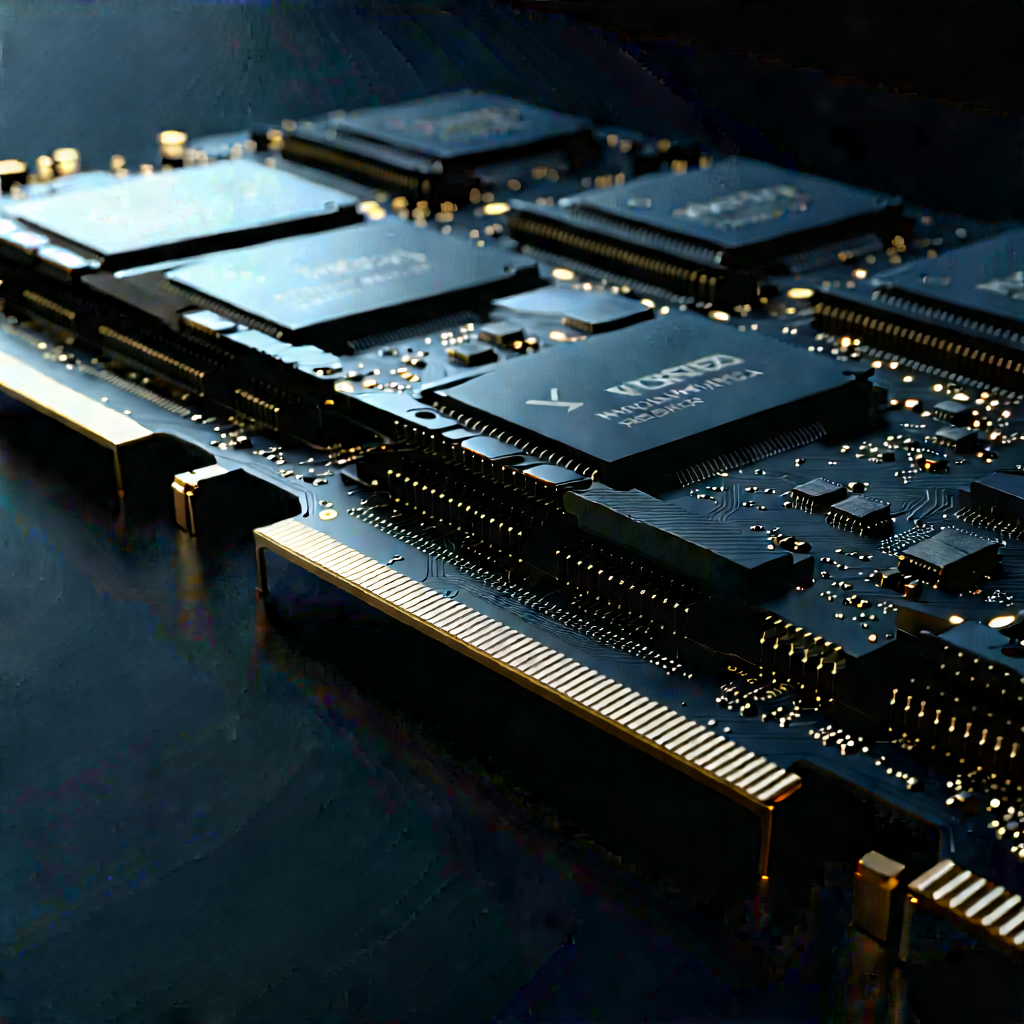 Close-up of memory module