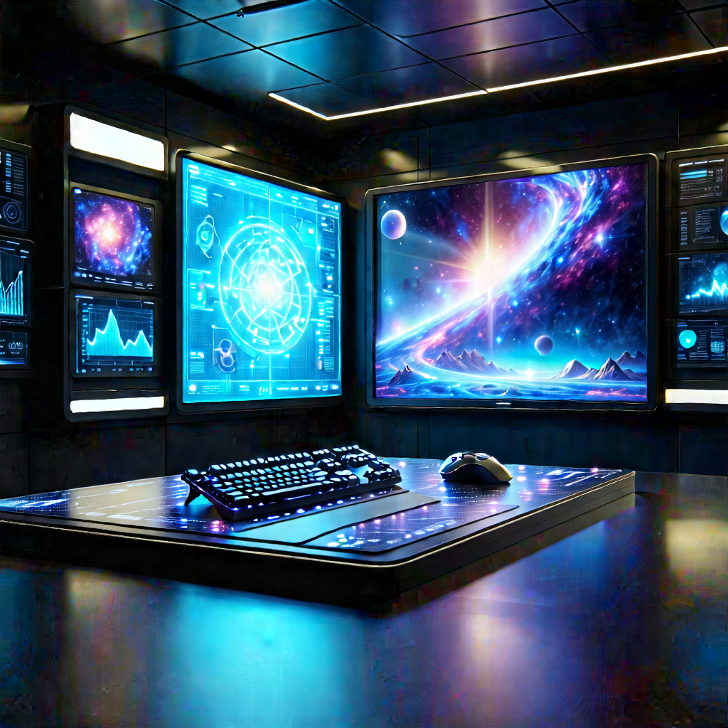 Entertainment Technology In Research Center With Image, There