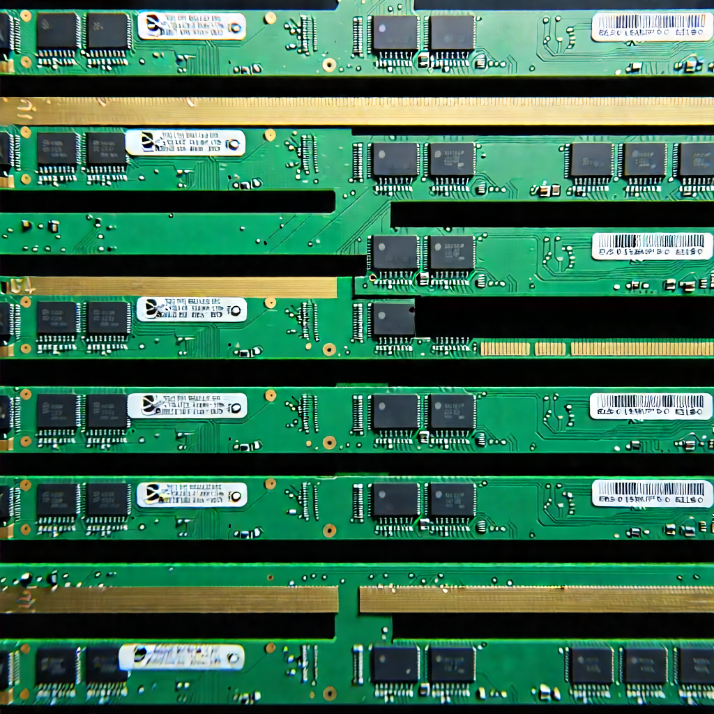 Close-up of memory module
