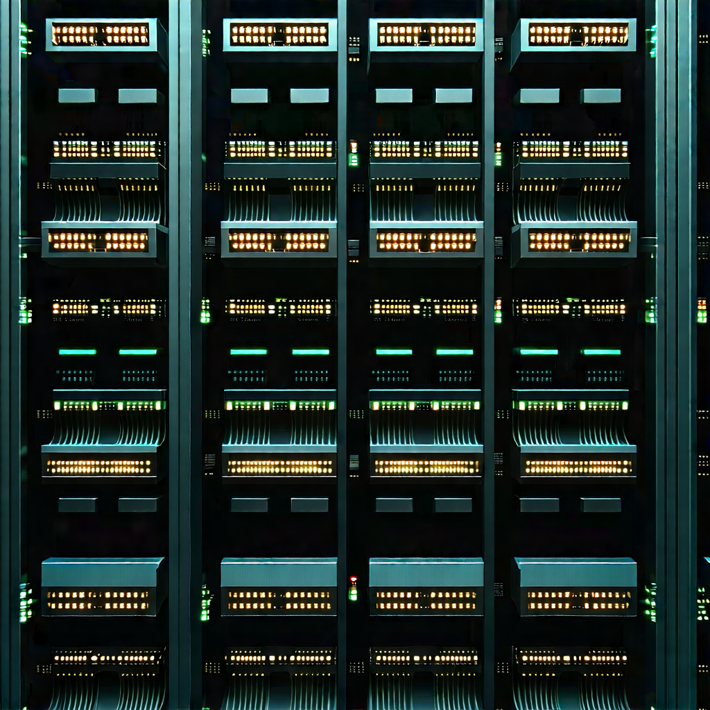 Close-up of sensor array