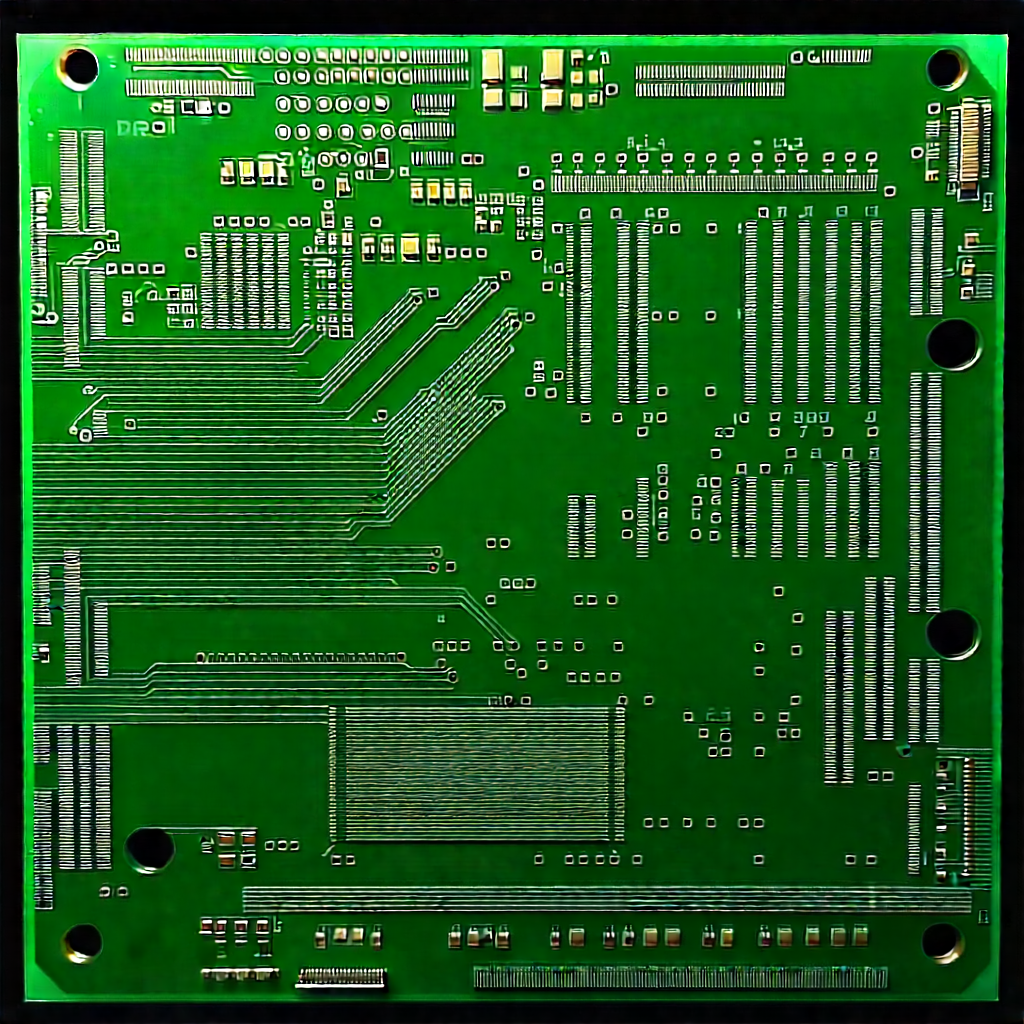 Circuit board with laser scanning