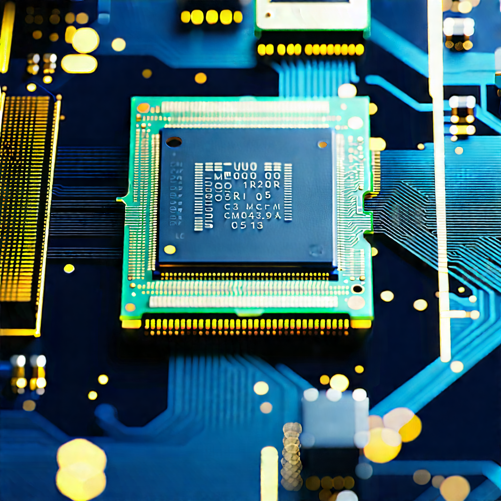 Close-up of memory module