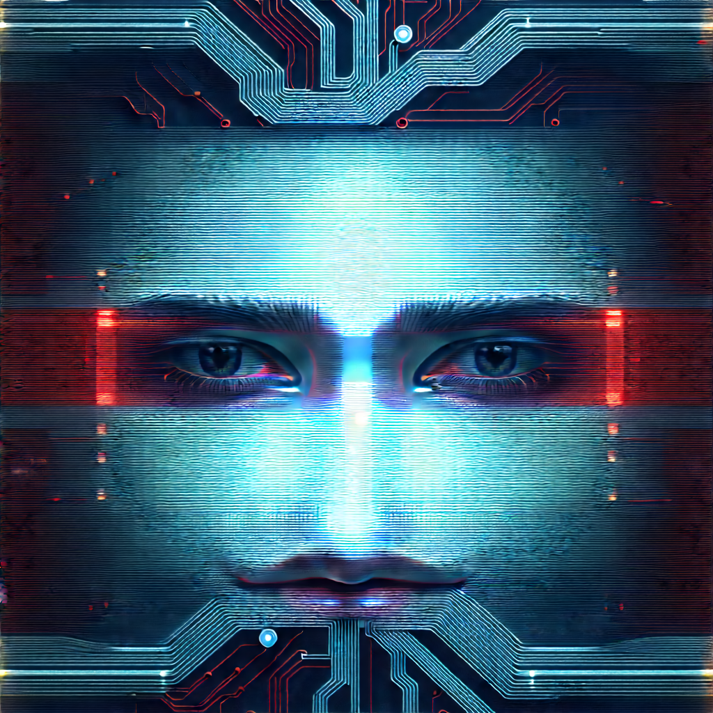Circuit board with holographic projection