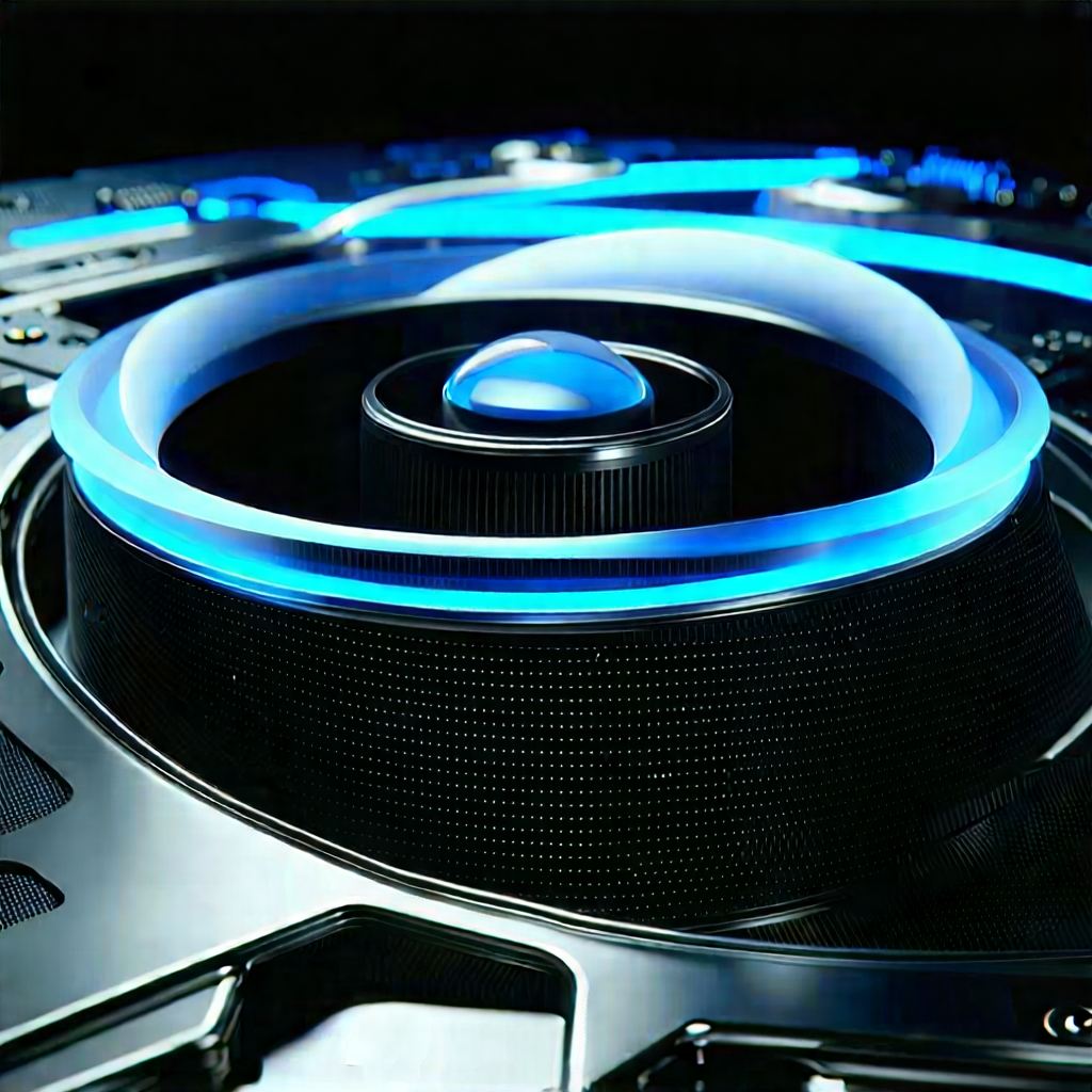 Close-up of cooling system