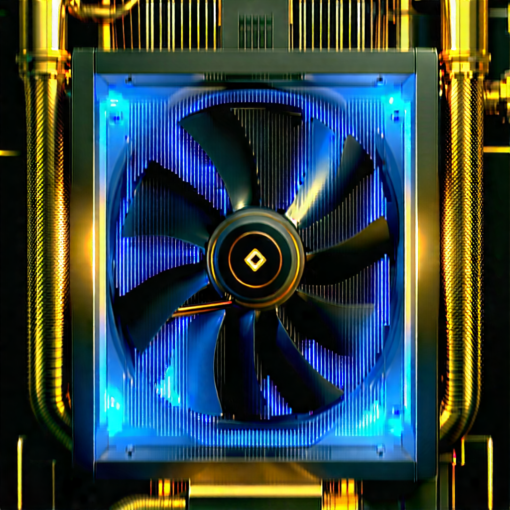 Close-up of cooling system