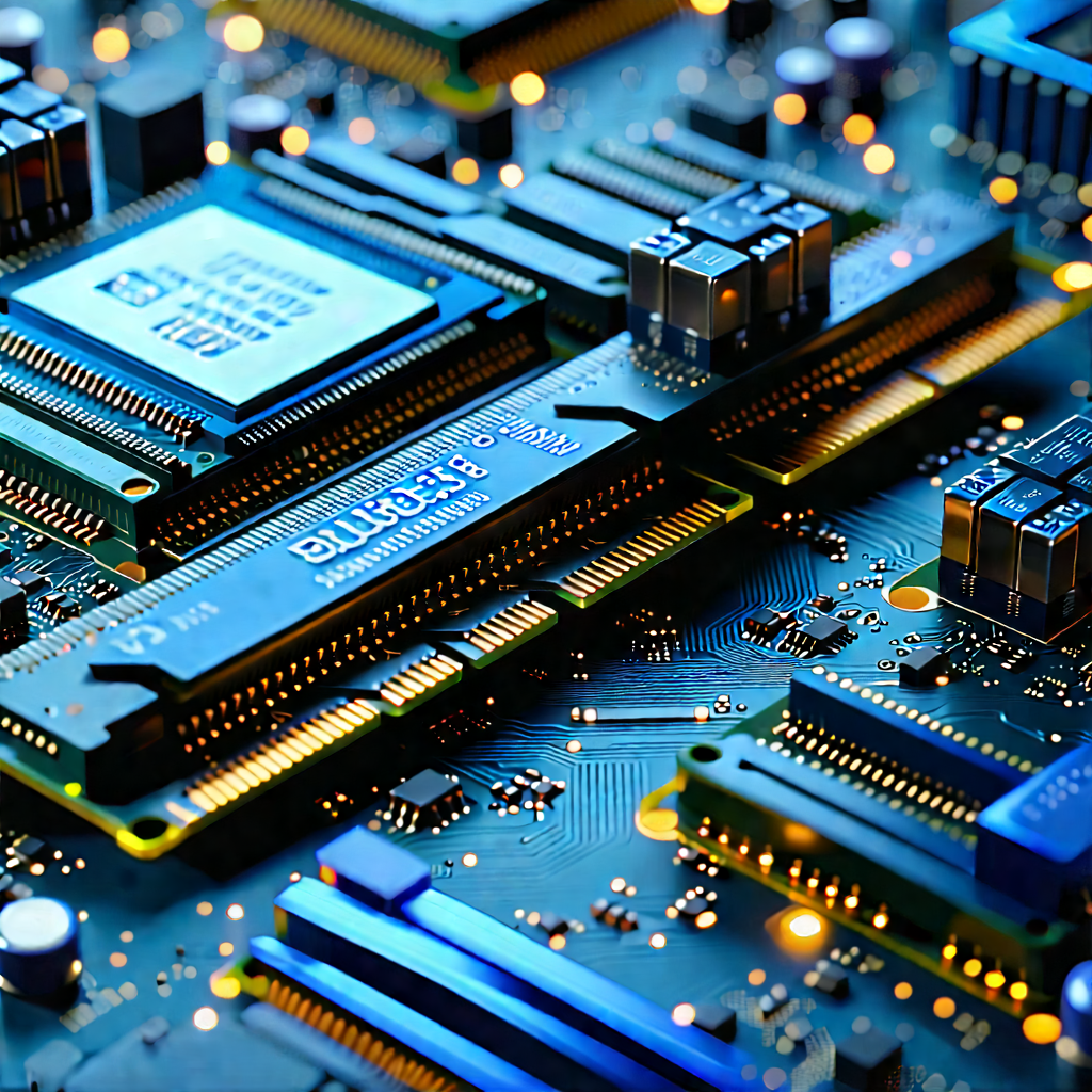 Close-up of memory module