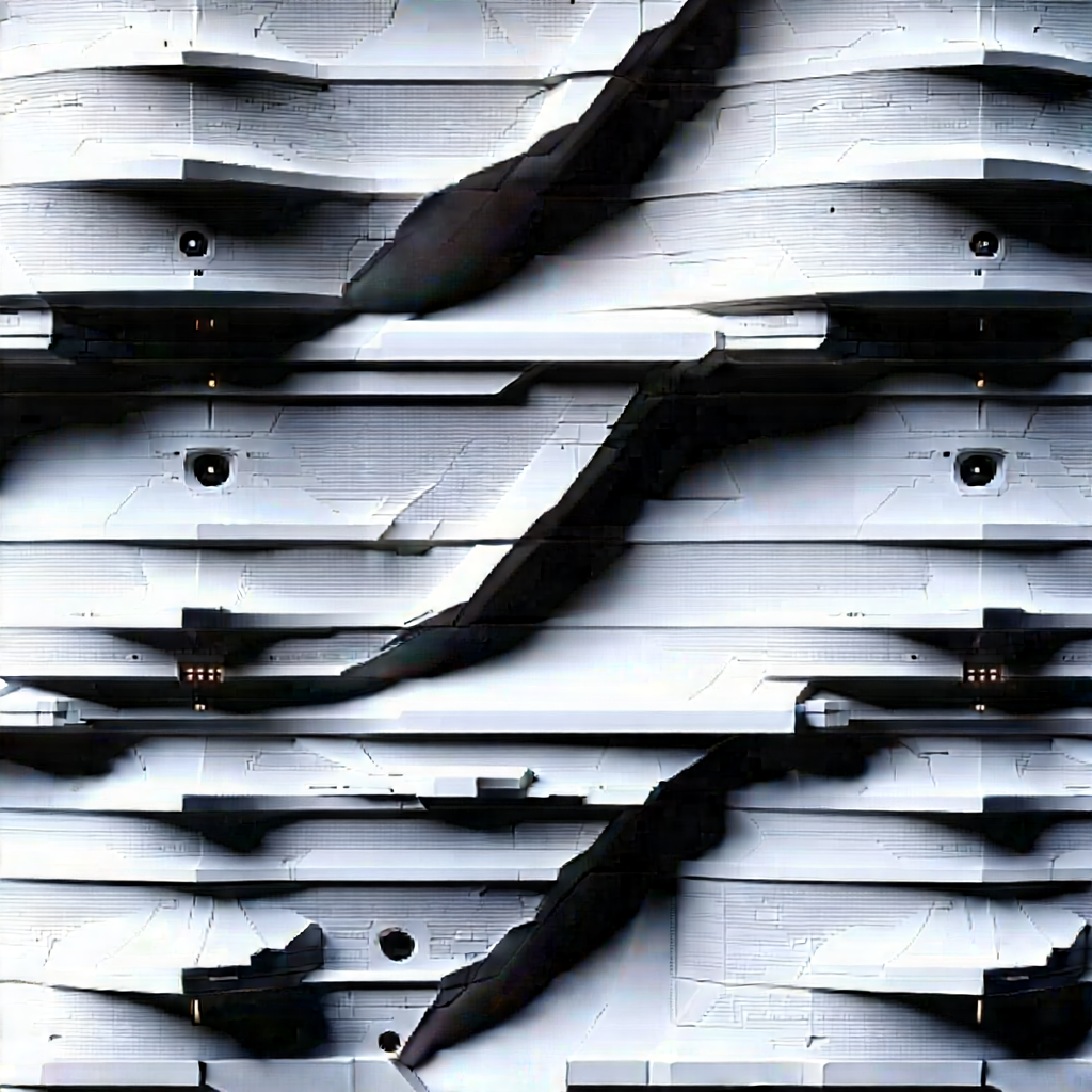 Close-up of sensor array