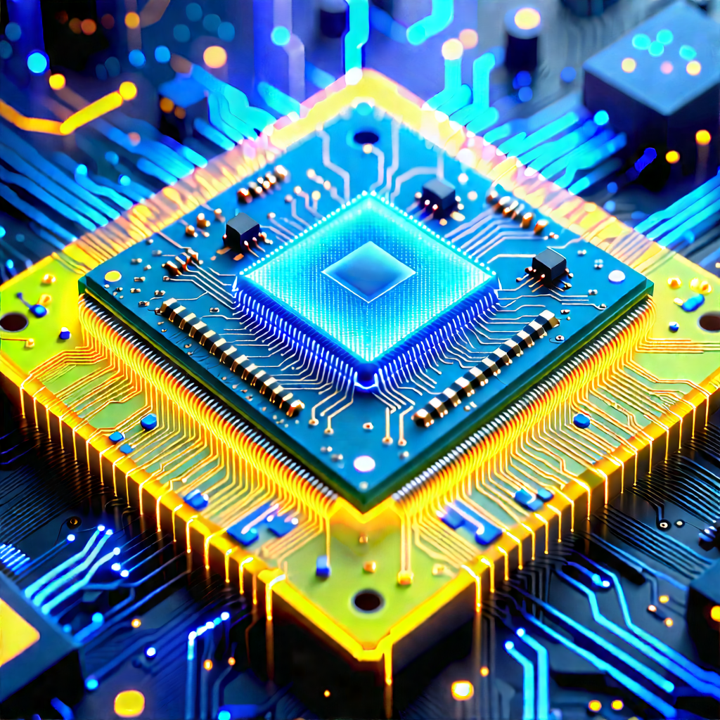 Microchip with data streams