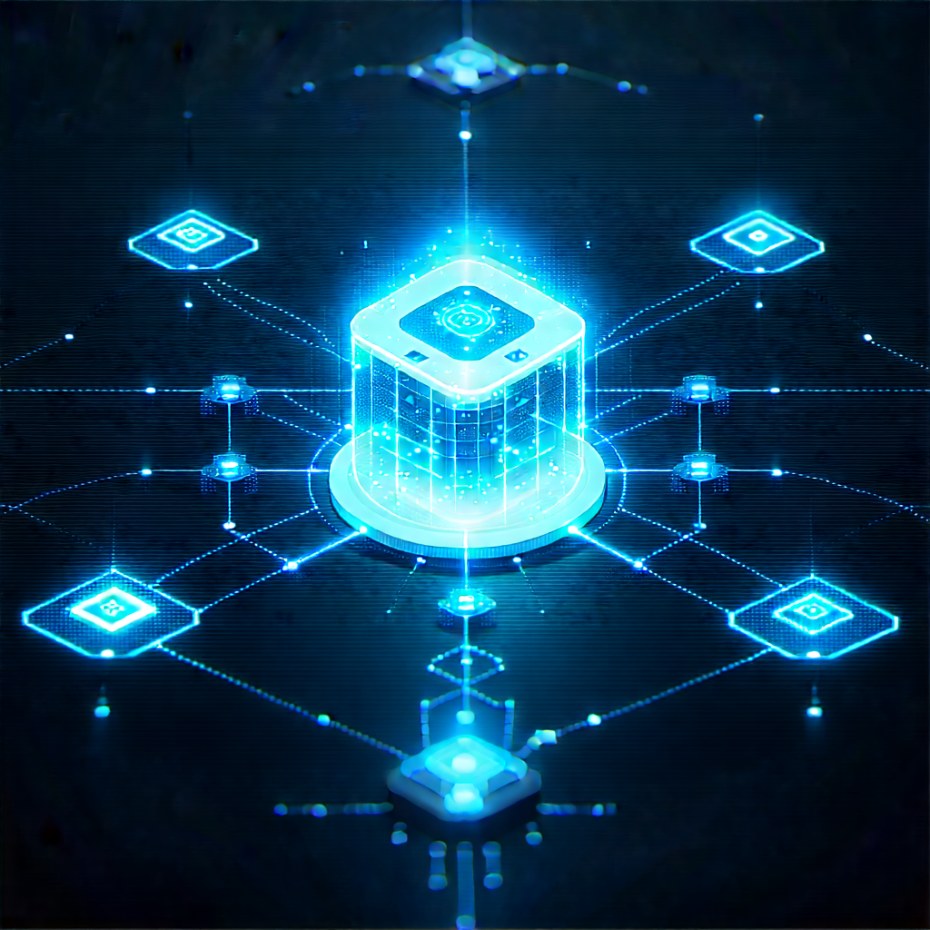 Blockchain network visualization