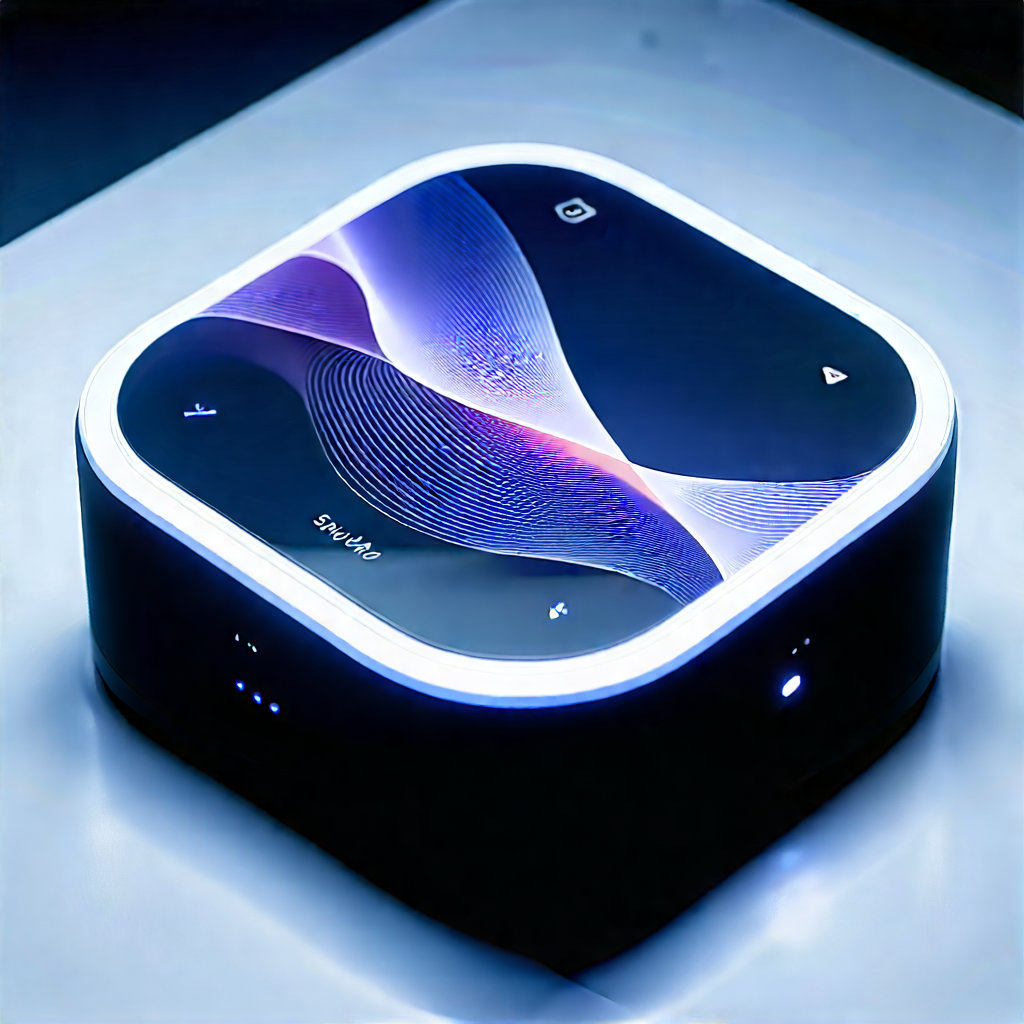 Smart Home (device:1.35) With User Interface With Small, Round,