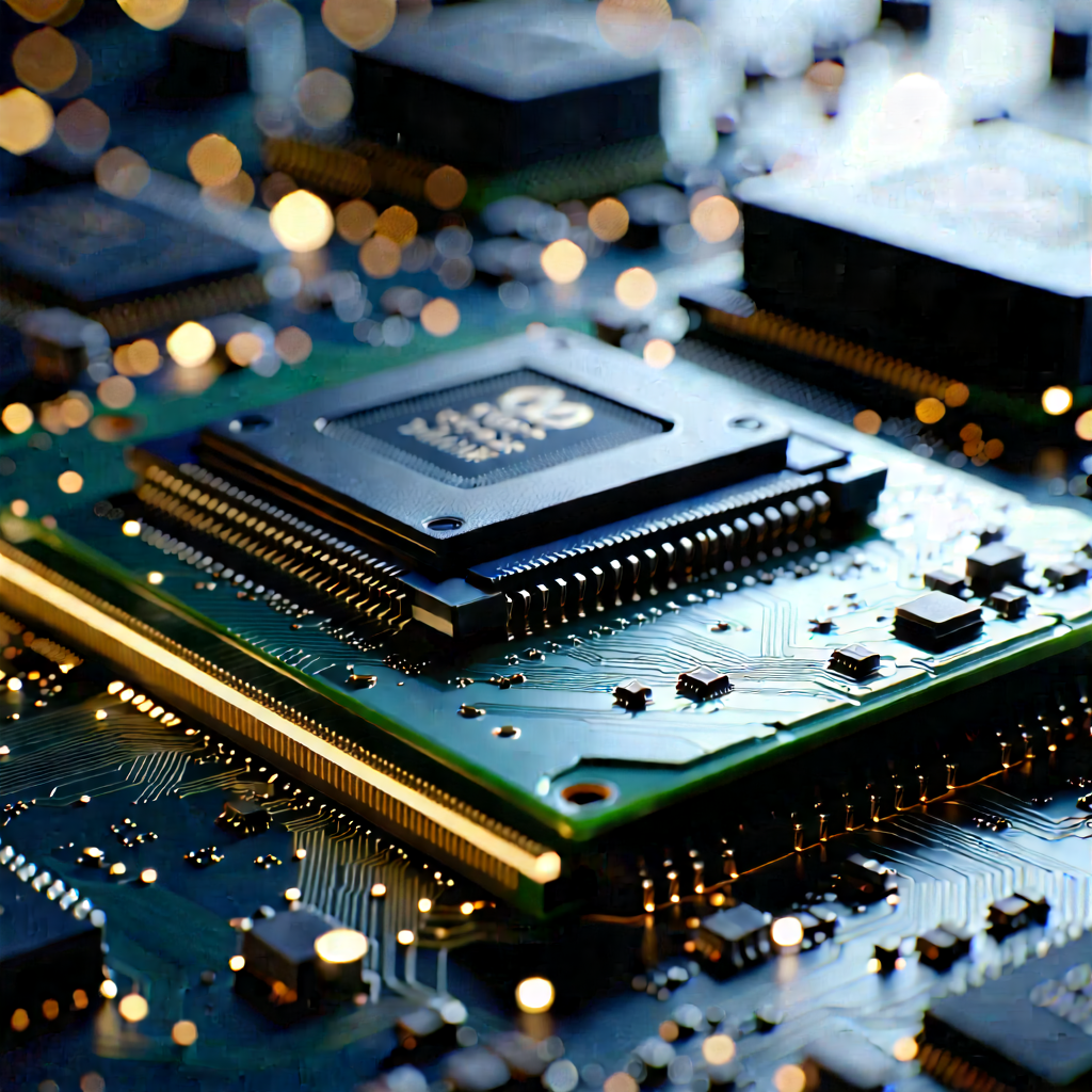 Close-up of memory module