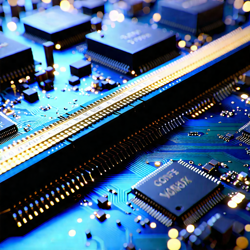 Close-up of memory module