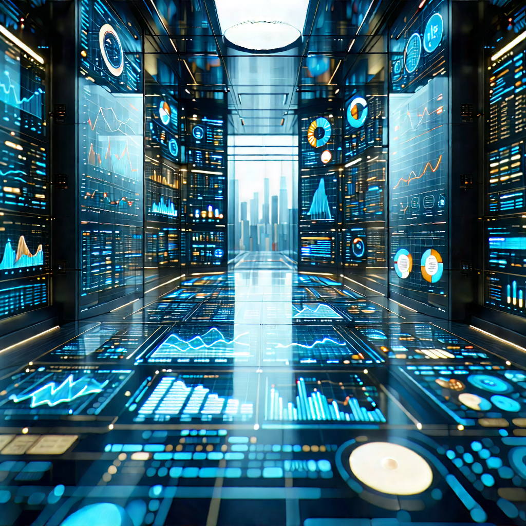 Financial technology in research center
