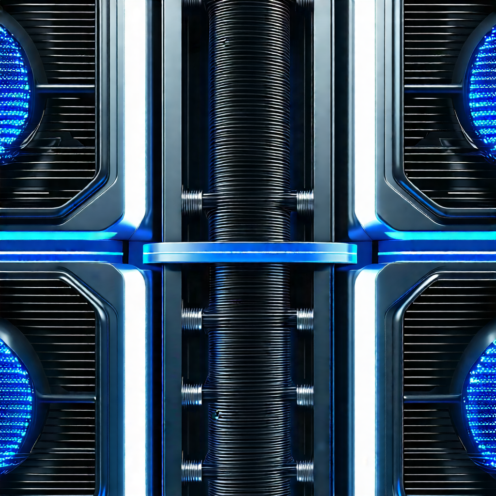 Close-up of cooling system