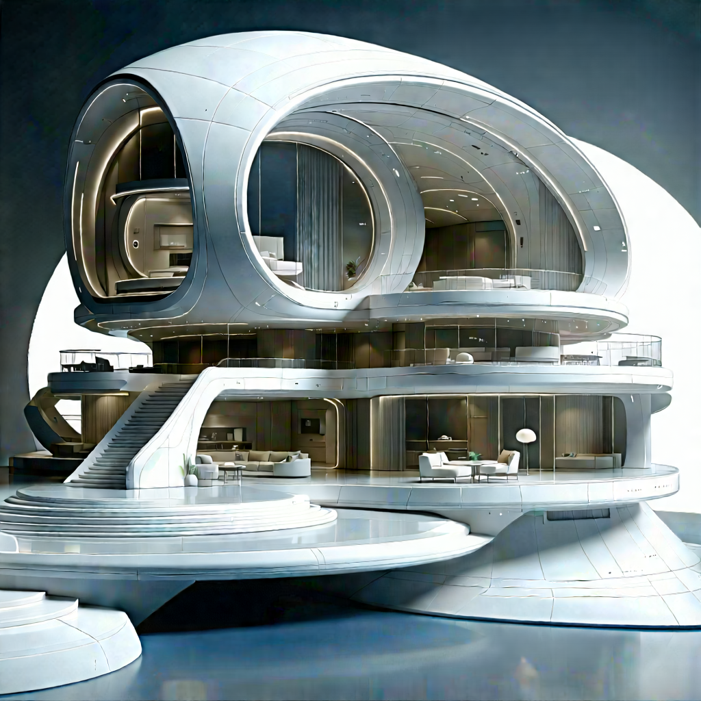 Futuristic smart home
