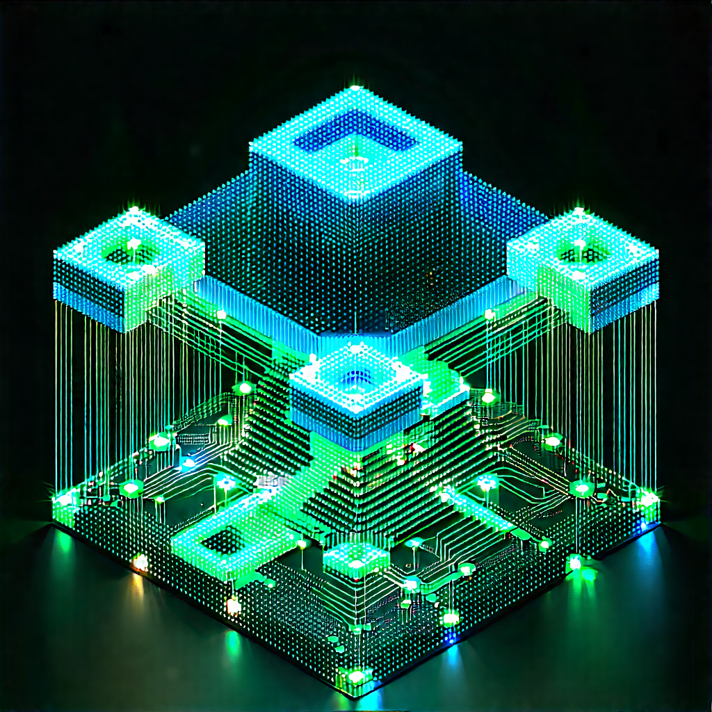 Blockchain network visualization