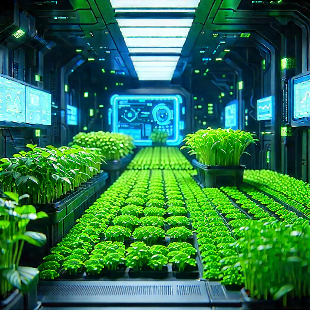 Agricultural technology in tech office