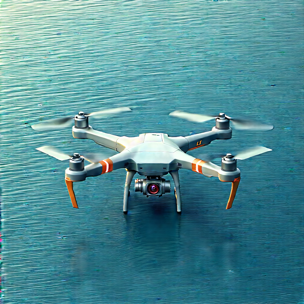 Drone With Streaming Content With Small Drone