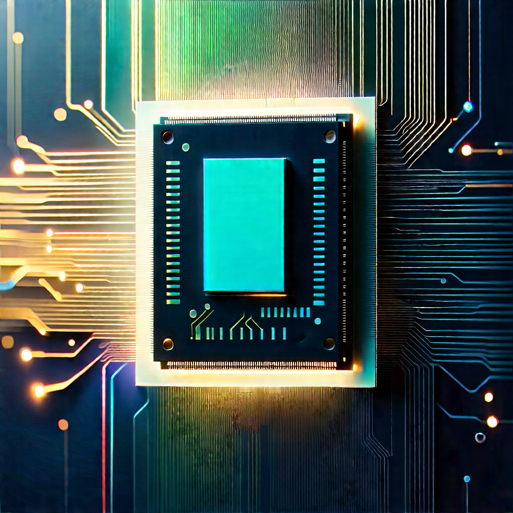 Microchip with data streams