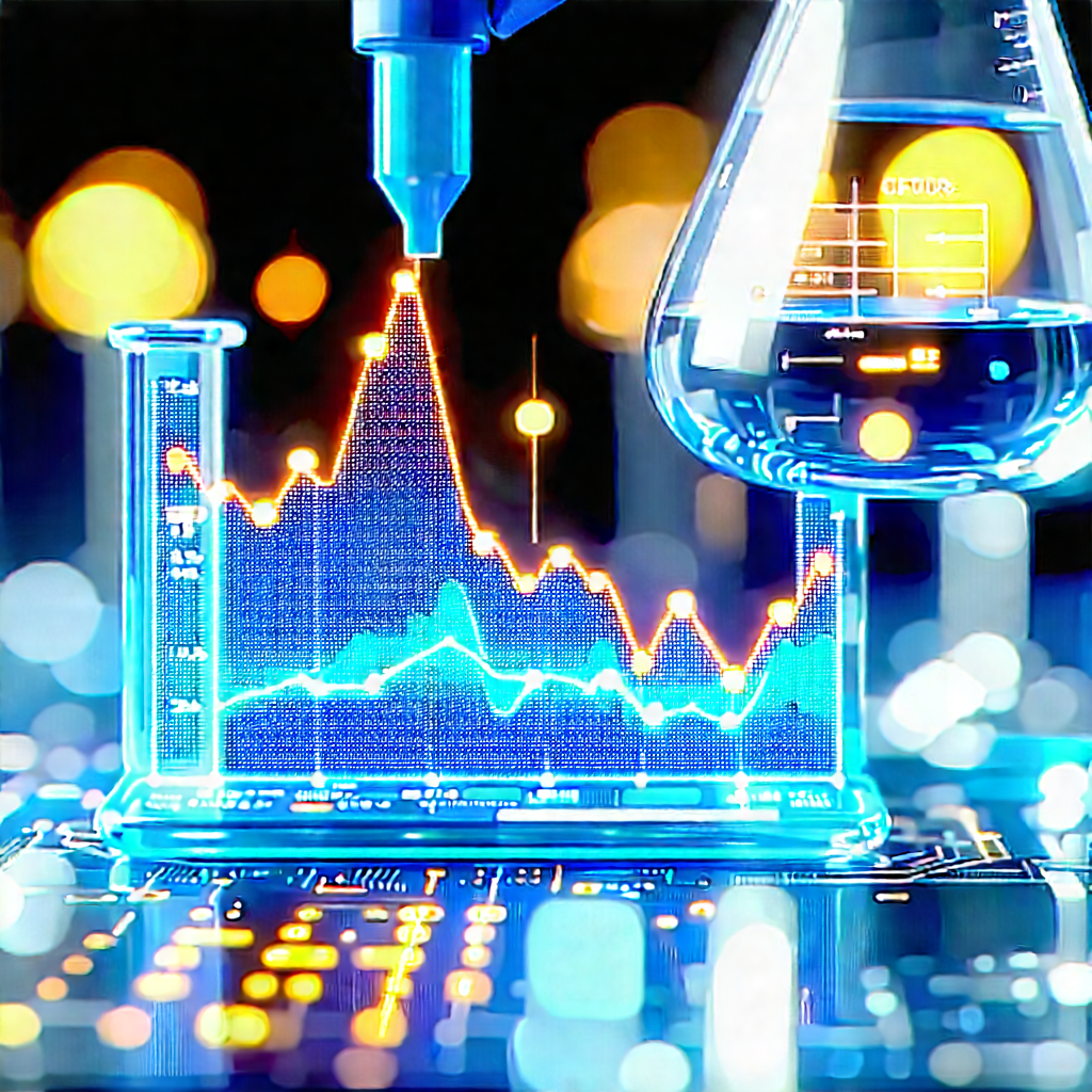 Financial Technology In (modern:1.26) Laboratory With Computer Screen