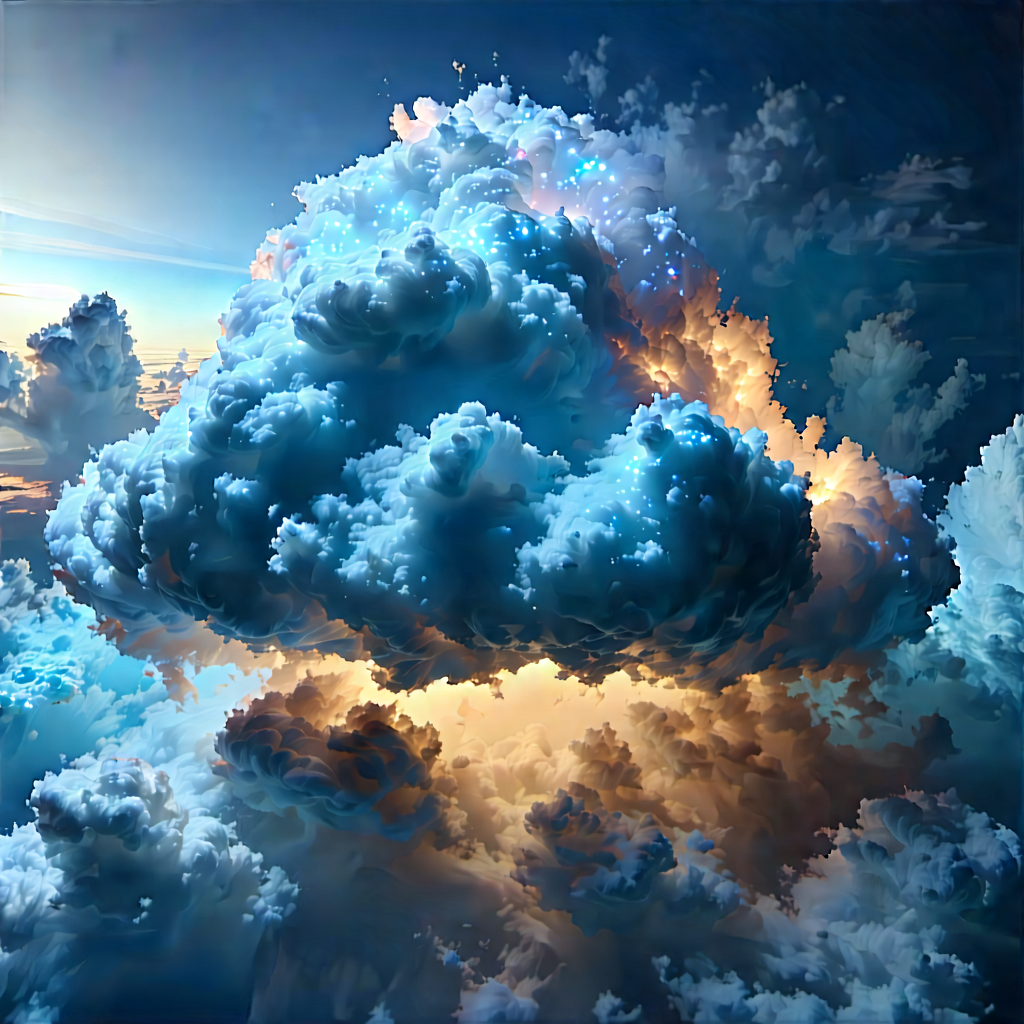 (cloud:1.25) Computing Visualization With Large, Colorful