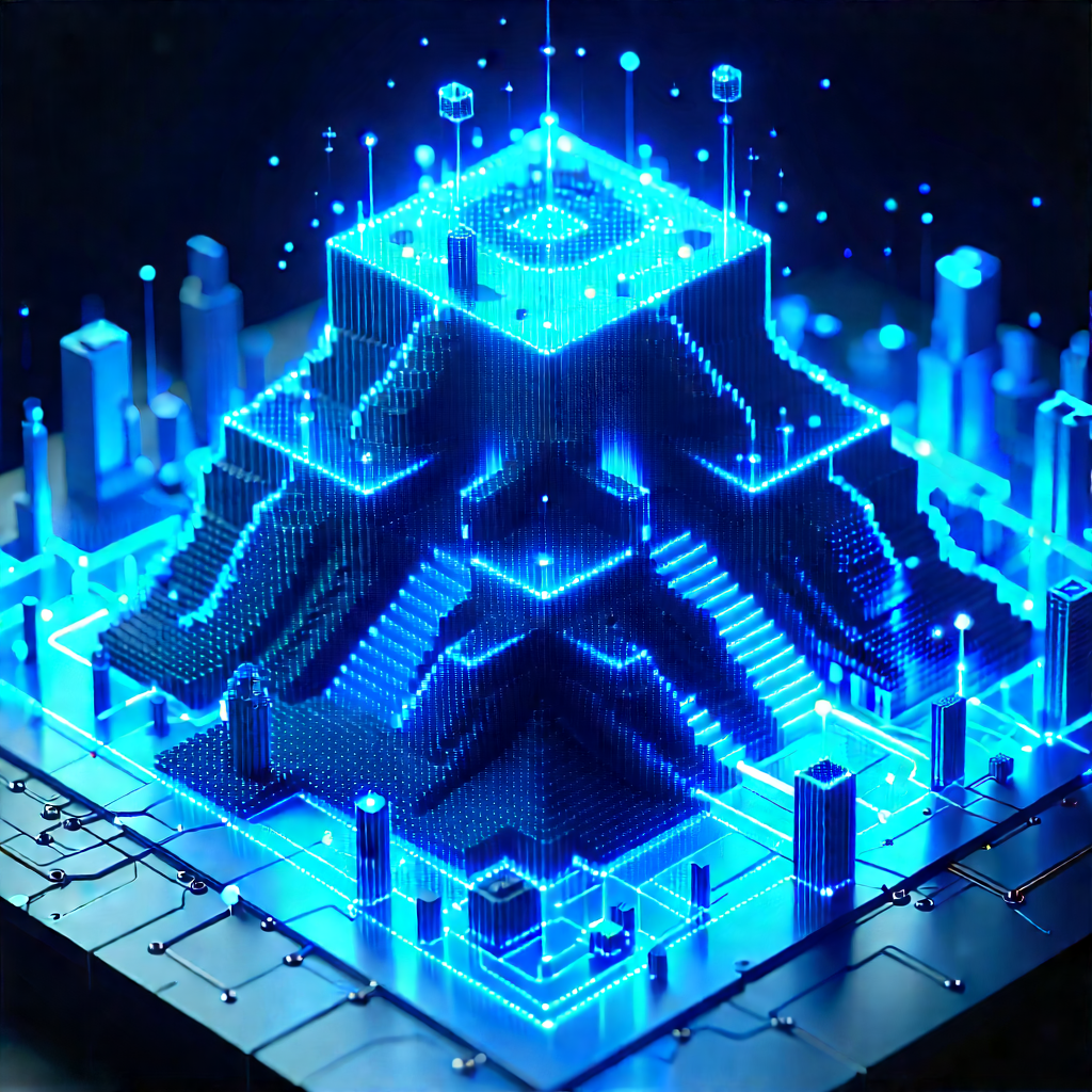 Blockchain network visualization