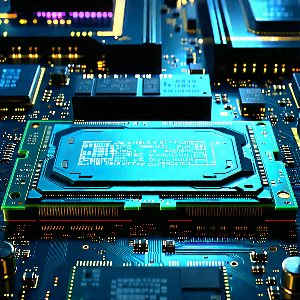 Close-up of memory module