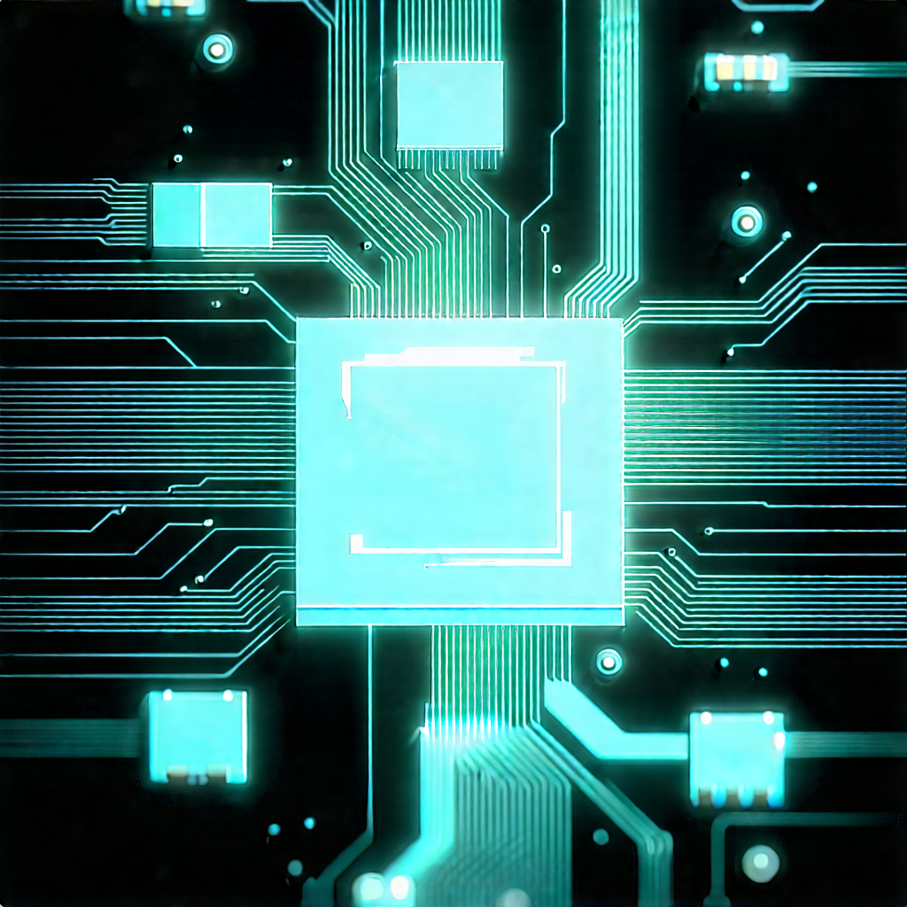 Circuit board with holographic projection