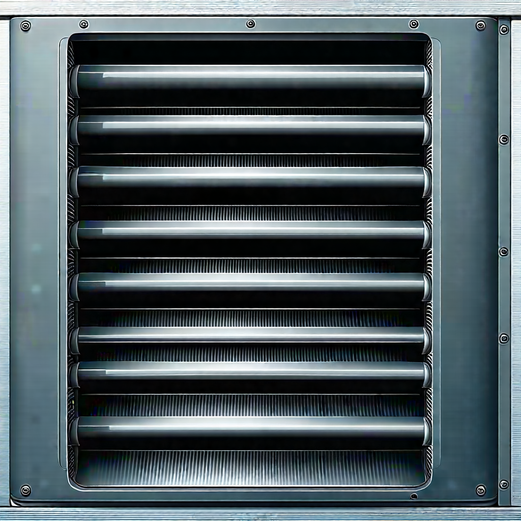 Close-up of cooling system