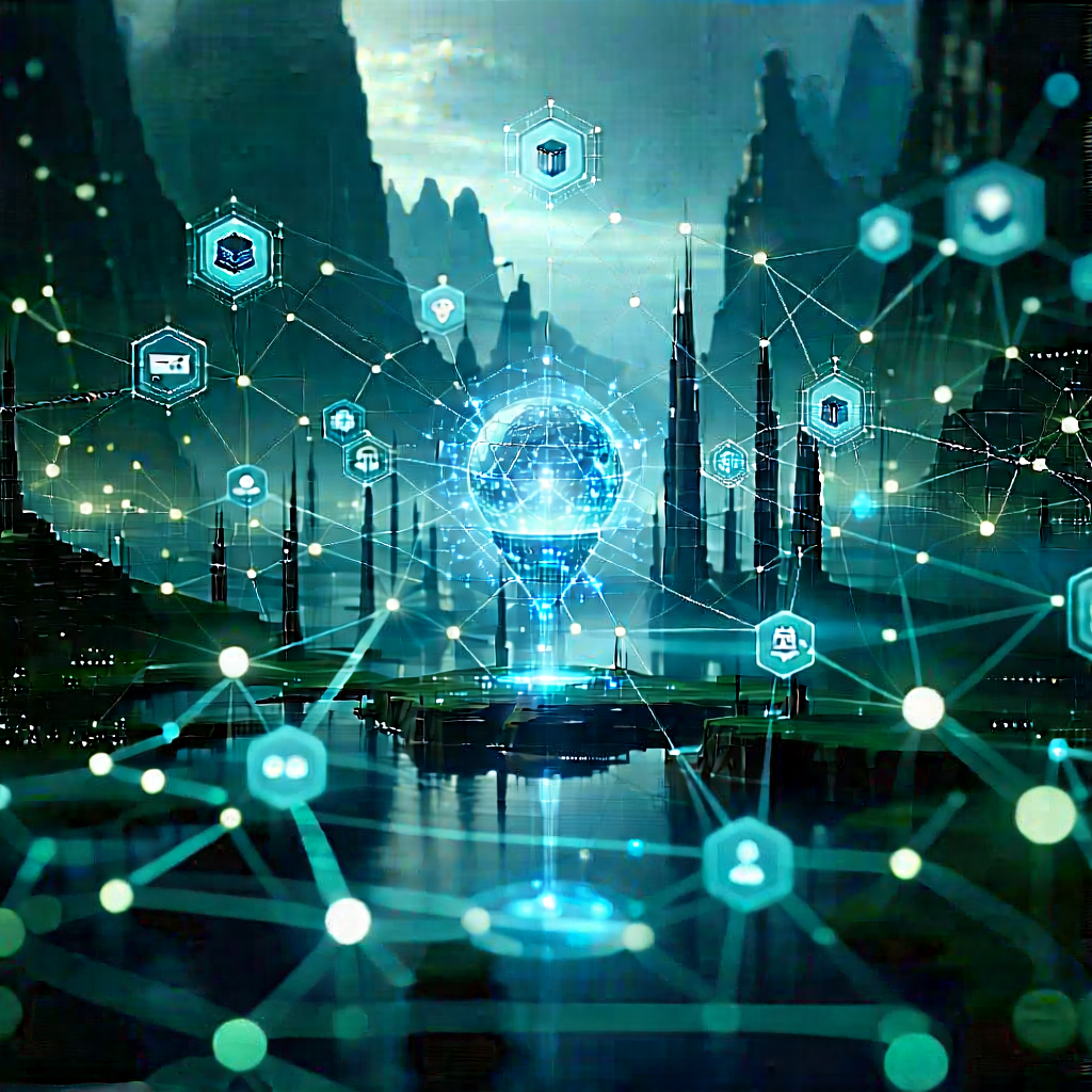 Blockchain network visualization