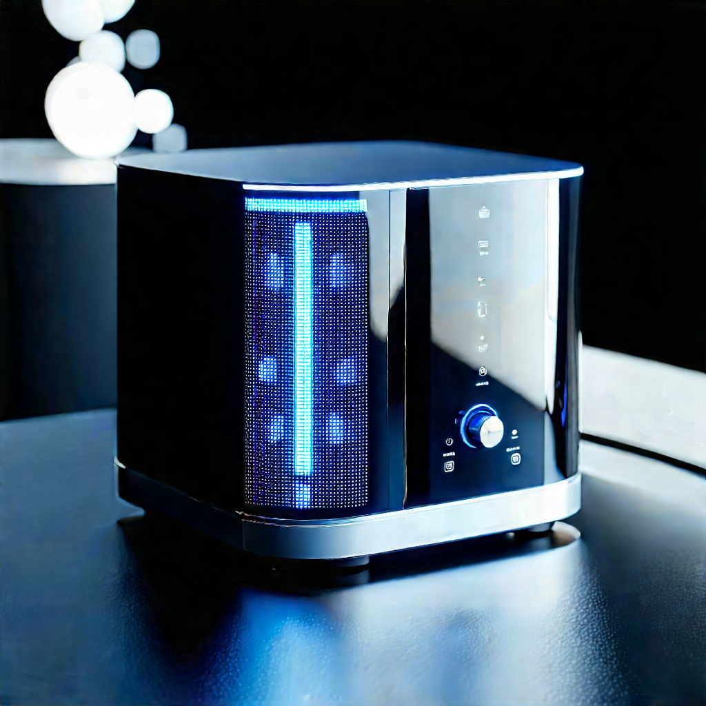Innovative Smart Appliance Design With Small Black