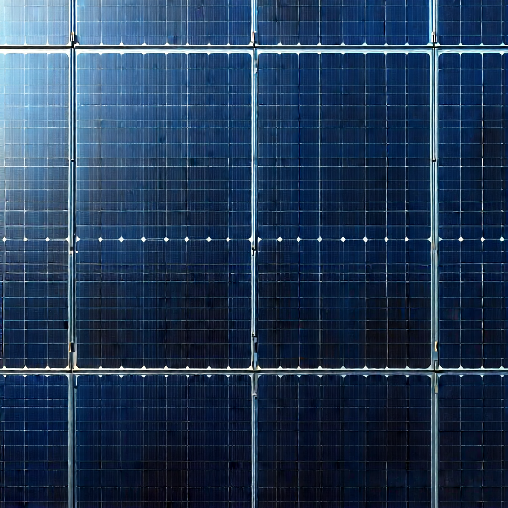 Solar panel with laser scanning