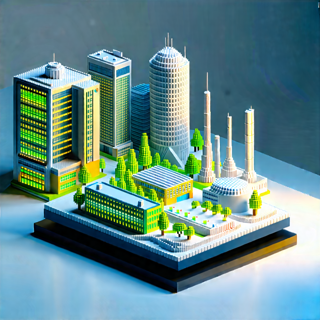 Financial technology in manufacturing facility