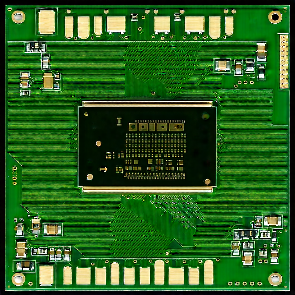 Circuit board with laser scanning
