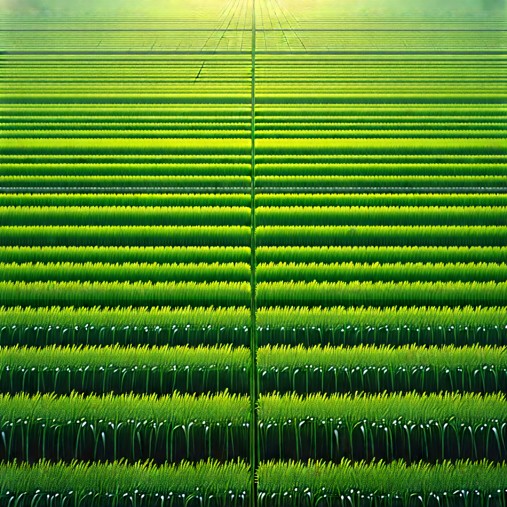 Agricultural technology in manufacturing facility