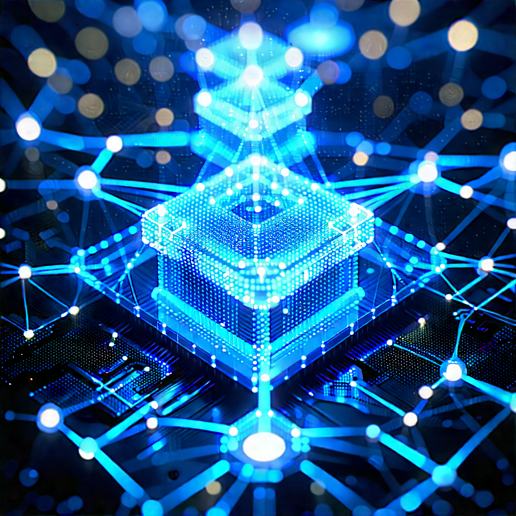 Blockchain network visualization