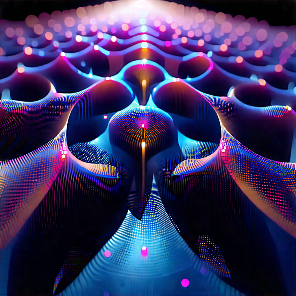Close-up of sensor array