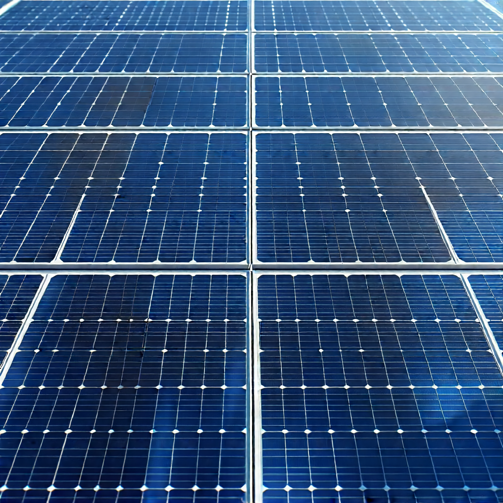 Solar Panel With Laser Scanning With Large Solar