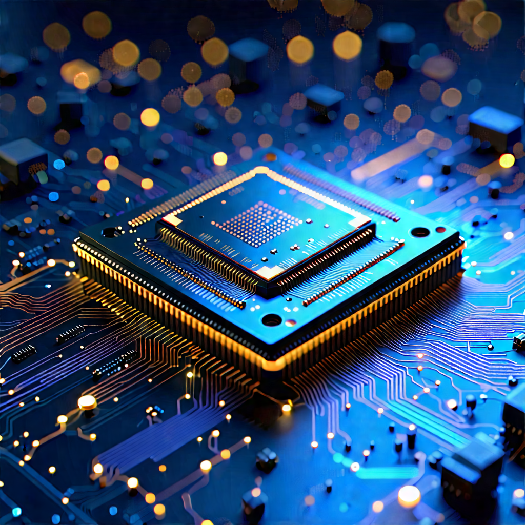 Microchip with data streams