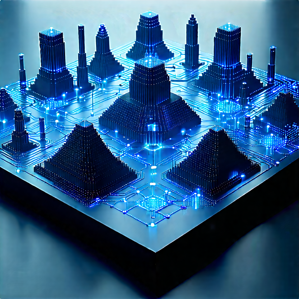 Blockchain network visualization