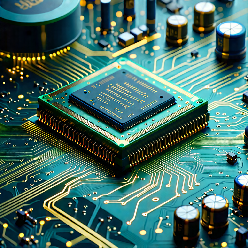 Circuit board with data streams