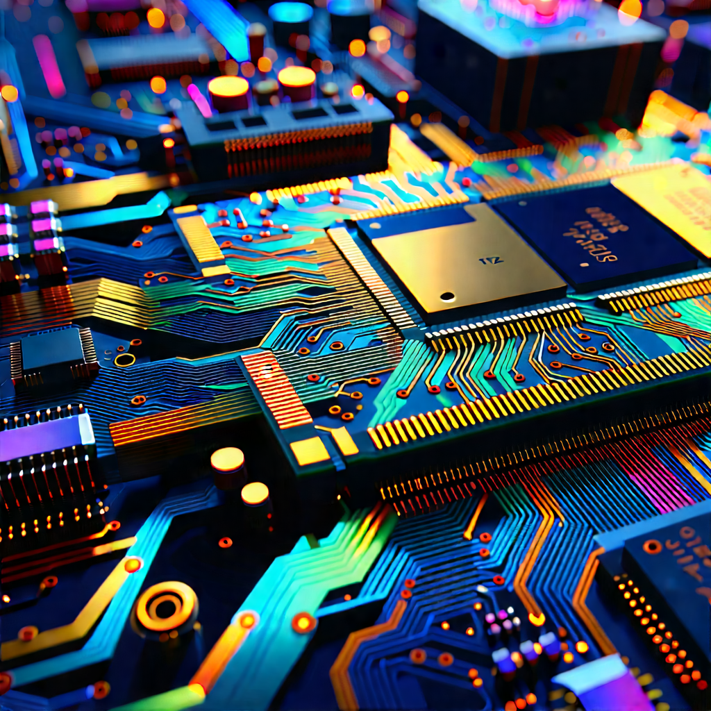 Close-up of memory module