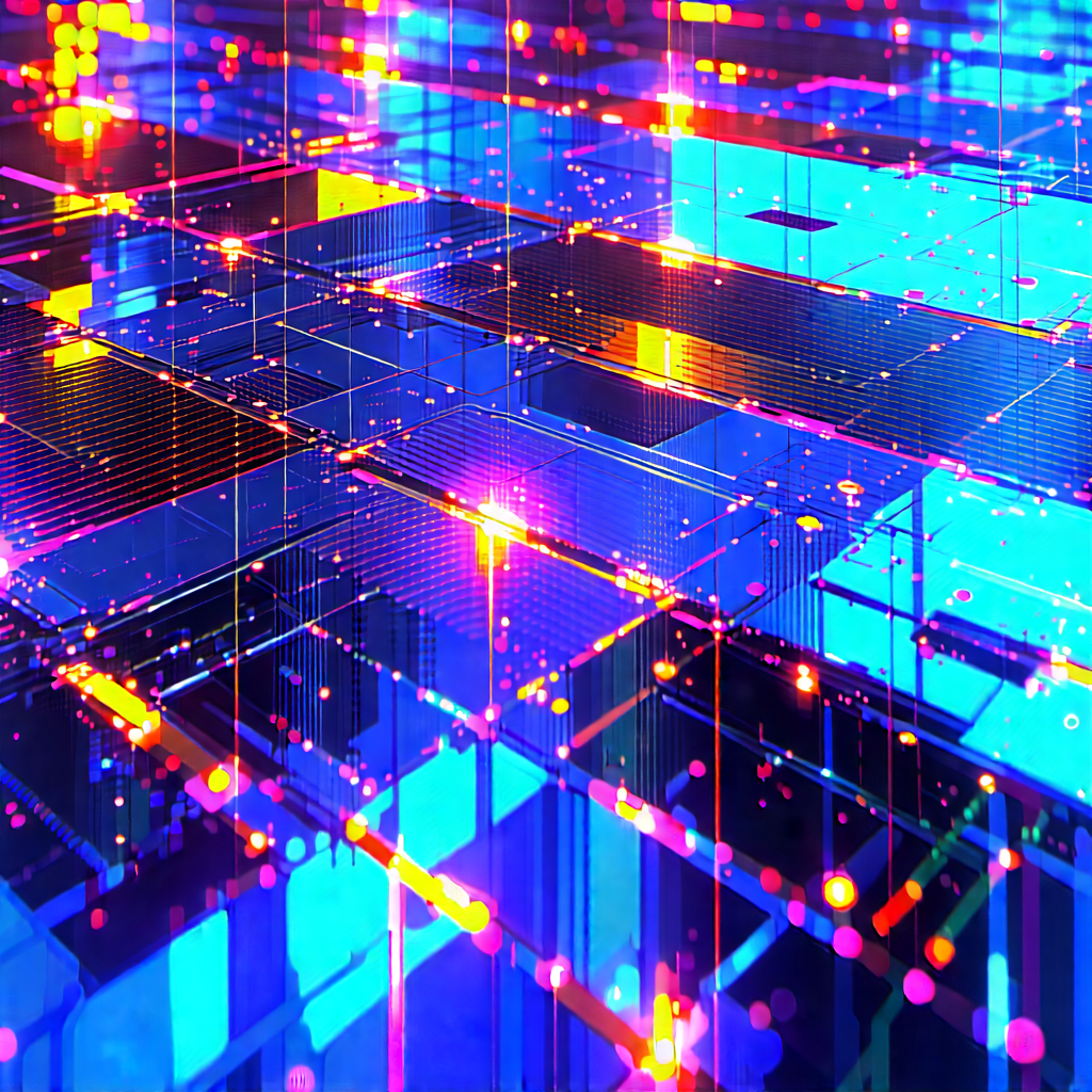 Close-up of sensor array