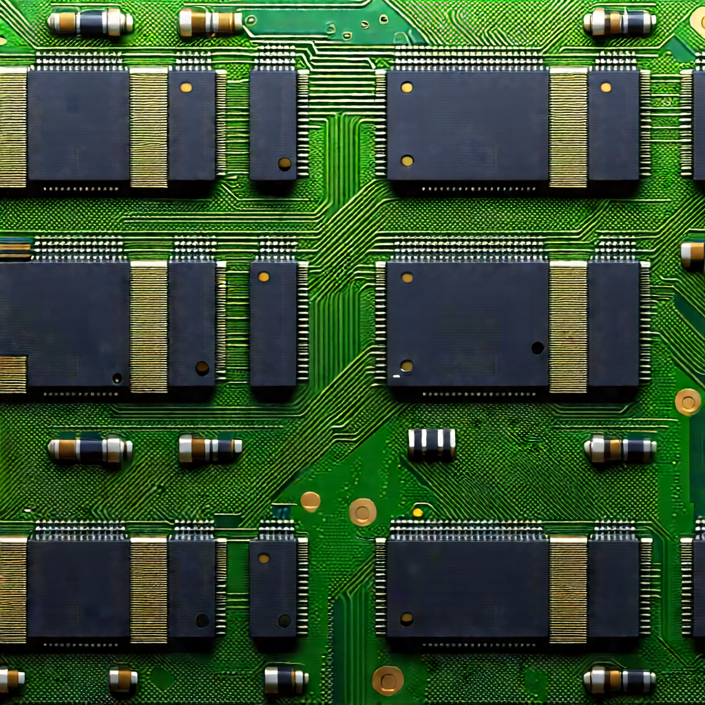 Close-up of memory module
