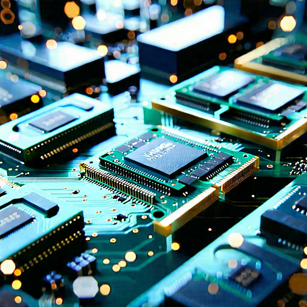 Close-up of memory module