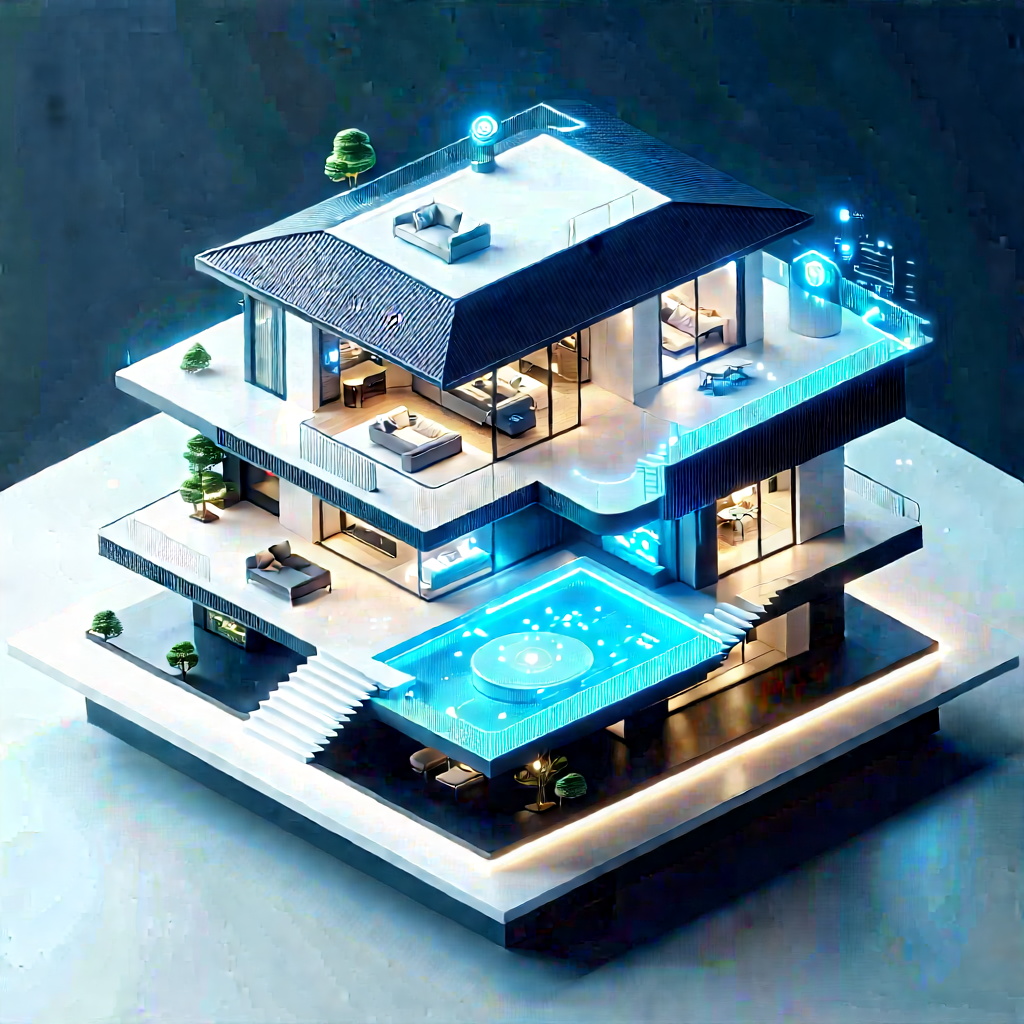 Futuristic smart home