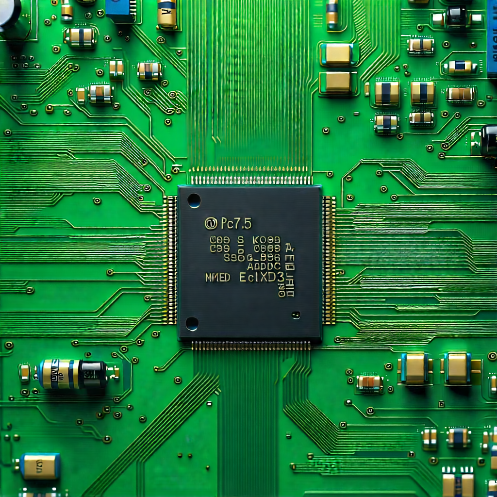 Circuit board with laser scanning